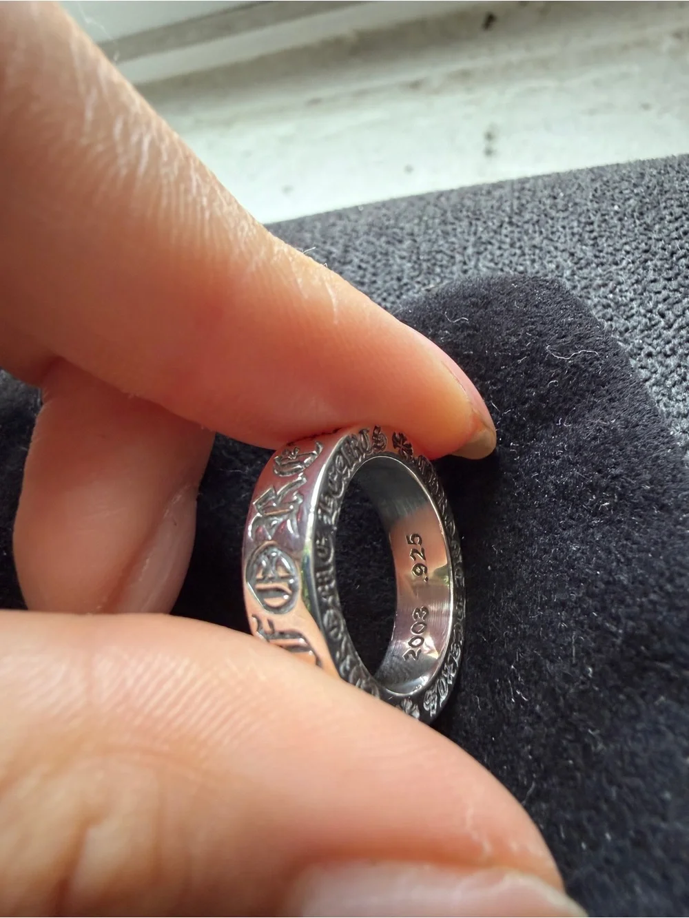 Chrome hearts forever ring